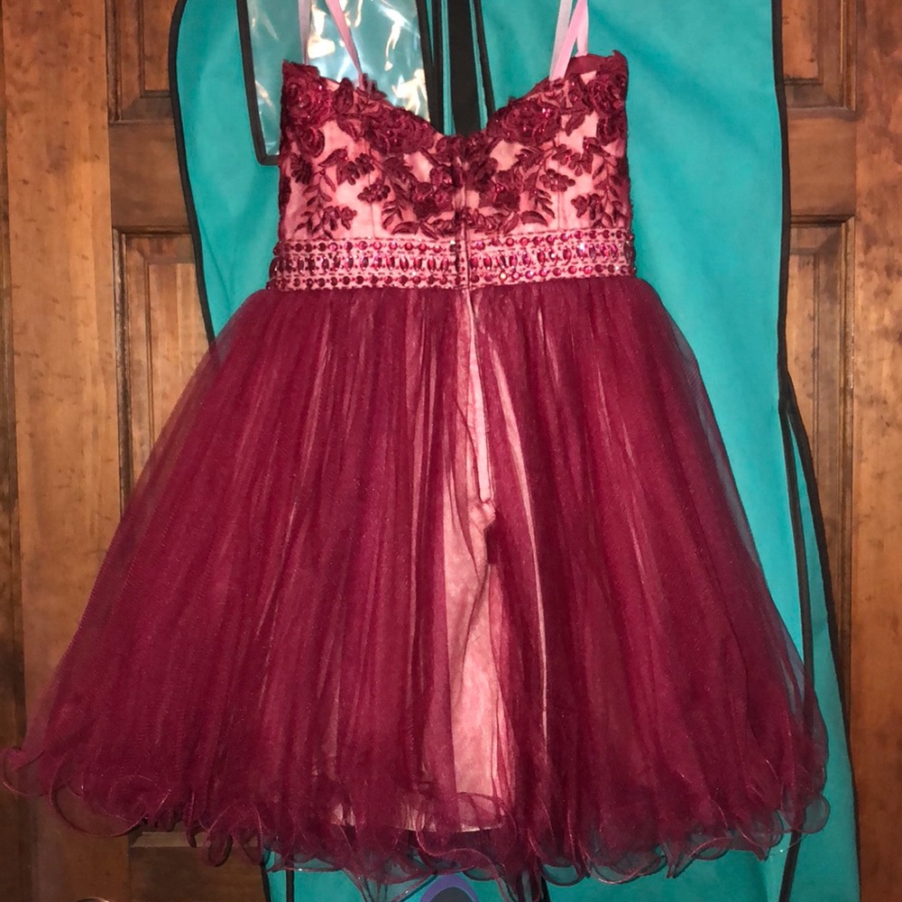 Blush prom homecoming dress - Picture 2 of 3